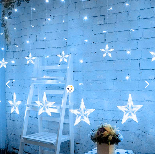 HERMOSAS LUCES LED ESTRELLA X136